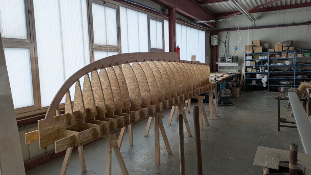 Helling vor Baubeginn